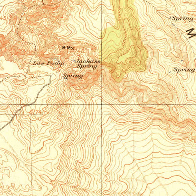 United States Geological Survey Death Valley W, CA-NV (1913, 250000-Scale) digital map
