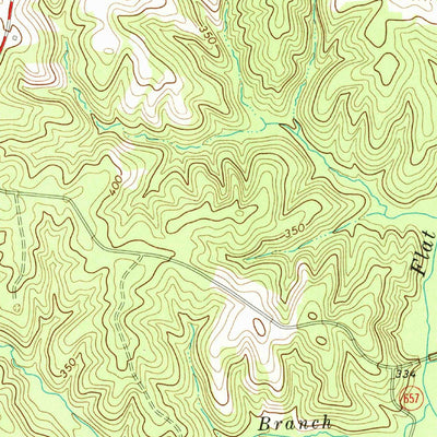 United States Geological Survey Deatonville, VA (1968, 24000-Scale) digital map