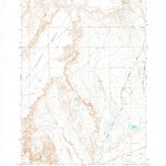 United States Geological Survey Deaver Reservoir, WY (1966, 24000-Scale) digital map