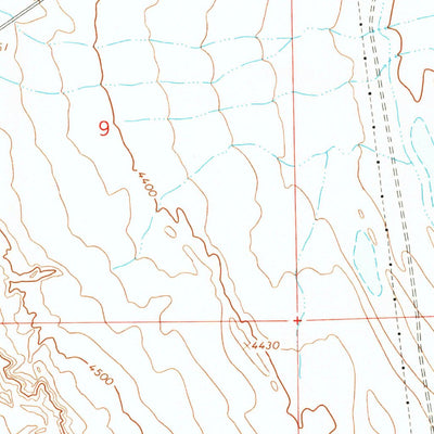 United States Geological Survey Deaver Reservoir, WY (1966, 24000-Scale) digital map