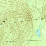 United States Geological Survey Debar Mountain, NY (1968, 24000-Scale) digital map