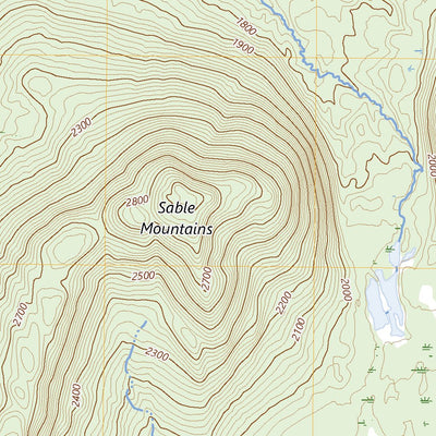 United States Geological Survey Debar Mountain, NY (2023, 24000-Scale) digital map