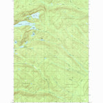 United States Geological Survey Deboullie Pond, ME (1985, 24000-Scale) digital map