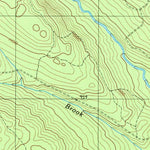 United States Geological Survey Deboullie Pond, ME (1985, 24000-Scale) digital map