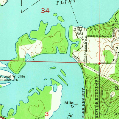 United States Geological Survey Decatur, AL (1963, 24000-Scale) digital map