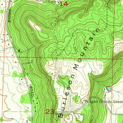 United States Geological Survey Decatur, AL (1963, 24000-Scale) digital map