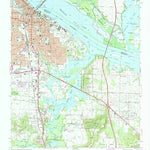 United States Geological Survey Decatur, AL (1975, 24000-Scale) digital map