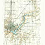 United States Geological Survey Decatur, IL (1929, 62500-Scale) digital map