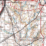 United States Geological Survey Decatur, IL (1958, 250000-Scale) digital map