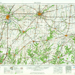 United States Geological Survey Decatur, IL (1961, 250000-Scale) digital map