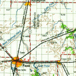 United States Geological Survey Decatur, IL (1961, 250000-Scale) digital map