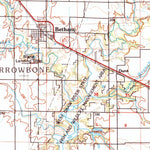 United States Geological Survey Decatur, IL (1985, 100000-Scale) digital map