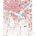 United States Geological Survey Decatur, IL (1998, 24000-Scale) digital map