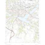 United States Geological Survey Decatur, IL (2021, 24000-Scale) digital map