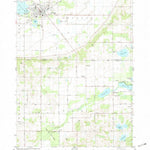 United States Geological Survey Decatur, MI (1981, 24000-Scale) digital map