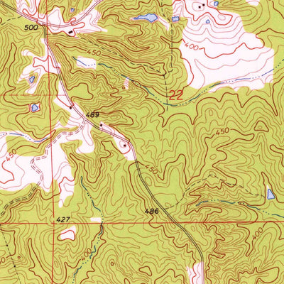 United States Geological Survey Decatur, MS (1966, 24000-Scale) digital map