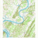 United States Geological Survey Decatur, TN (1942, 24000-Scale) digital map
