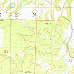 United States Geological Survey Decaturville, MO (1975, 24000-Scale) digital map