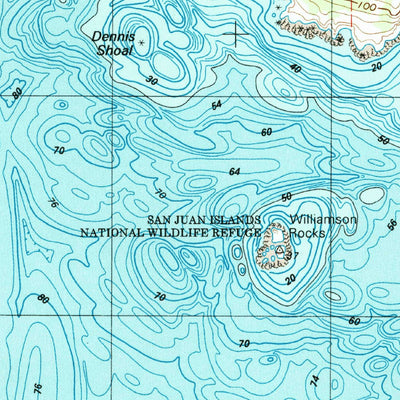 United States Geological Survey Deception Pass, WA (1998, 24000-Scale) digital map