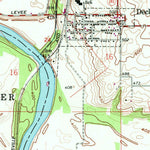 United States Geological Survey Decker, IN-IL (1961, 24000-Scale) digital map