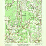 United States Geological Survey Deckerville, AR (1940, 62500-Scale) digital map