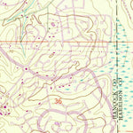 United States Geological Survey Dedeaux, MS (1956, 24000-Scale) digital map
