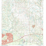 United States Geological Survey Dedeaux, MS (1997, 24000-Scale) digital map