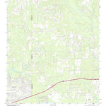 United States Geological Survey Dedeaux, MS (2012, 24000-Scale) digital map