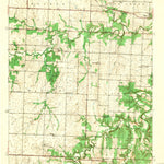United States Geological Survey Dederick, MO (1942, 24000-Scale) digital map