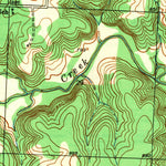 United States Geological Survey Dederick, MO (1942, 24000-Scale) digital map