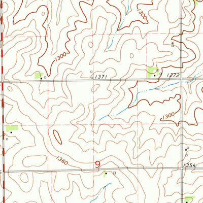 United States Geological Survey Dedham, IA (1971, 24000-Scale) digital map