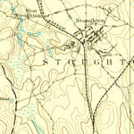 United States Geological Survey Dedham, MA (1894, 62500-Scale) digital map