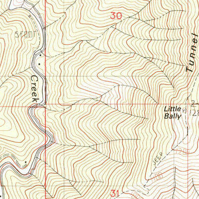 United States Geological Survey Dedrick, CA (1982, 24000-Scale) digital map