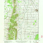 United States Geological Survey Dee, AR (1958, 62500-Scale) digital map