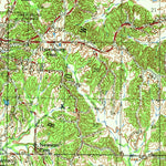 United States Geological Survey Dee, AR (1958, 62500-Scale) digital map