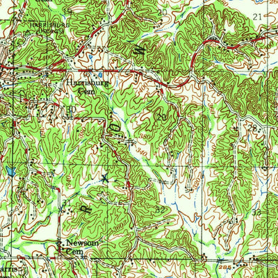 United States Geological Survey Dee, AR (1958, 62500-Scale) digital map