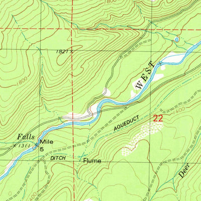 United States Geological Survey Dee, OR (1979, 24000-Scale) digital map