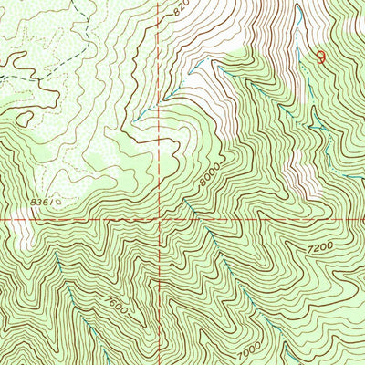 United States Geological Survey Deep Creek Canyon, UT (1962, 24000-Scale) digital map