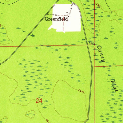 United States Geological Survey Deep Creek, FL (1961, 24000-Scale) digital map