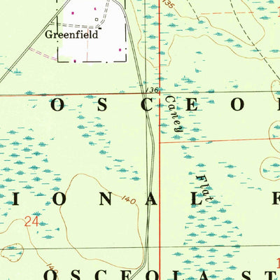 United States Geological Survey Deep Creek, FL (1994, 24000-Scale) digital map