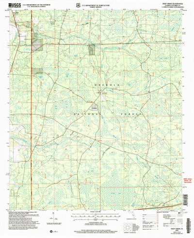 United States Geological Survey Deep Creek, FL (2005, 24000-Scale) digital map