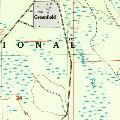 United States Geological Survey Deep Creek, FL (2005, 24000-Scale) digital map