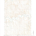 United States Geological Survey Deep Creek NE, SD (1952, 24000-Scale) digital map