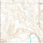 United States Geological Survey Deep Creek NE, SD (1952, 24000-Scale) digital map