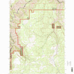 United States Geological Survey Deep Creek, OR (1995, 24000-Scale) digital map