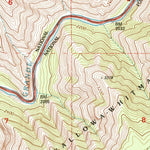United States Geological Survey Deep Creek, OR (1995, 24000-Scale) digital map