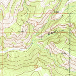 United States Geological Survey Deep Creek Park, MT (1971, 24000-Scale) digital map