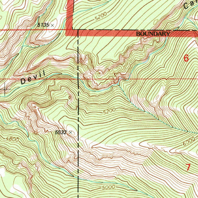 United States Geological Survey Deep Creek Park, MT (1995, 24000-Scale) digital map