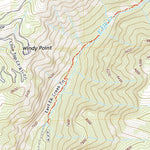 United States Geological Survey Deep Creek Point, CO (2022, 24000-Scale) digital map
