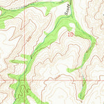 United States Geological Survey Deep Creek SE, MT (1967, 24000-Scale) digital map